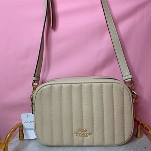 Coach Jess Crossbody with Linear Quilting Leather